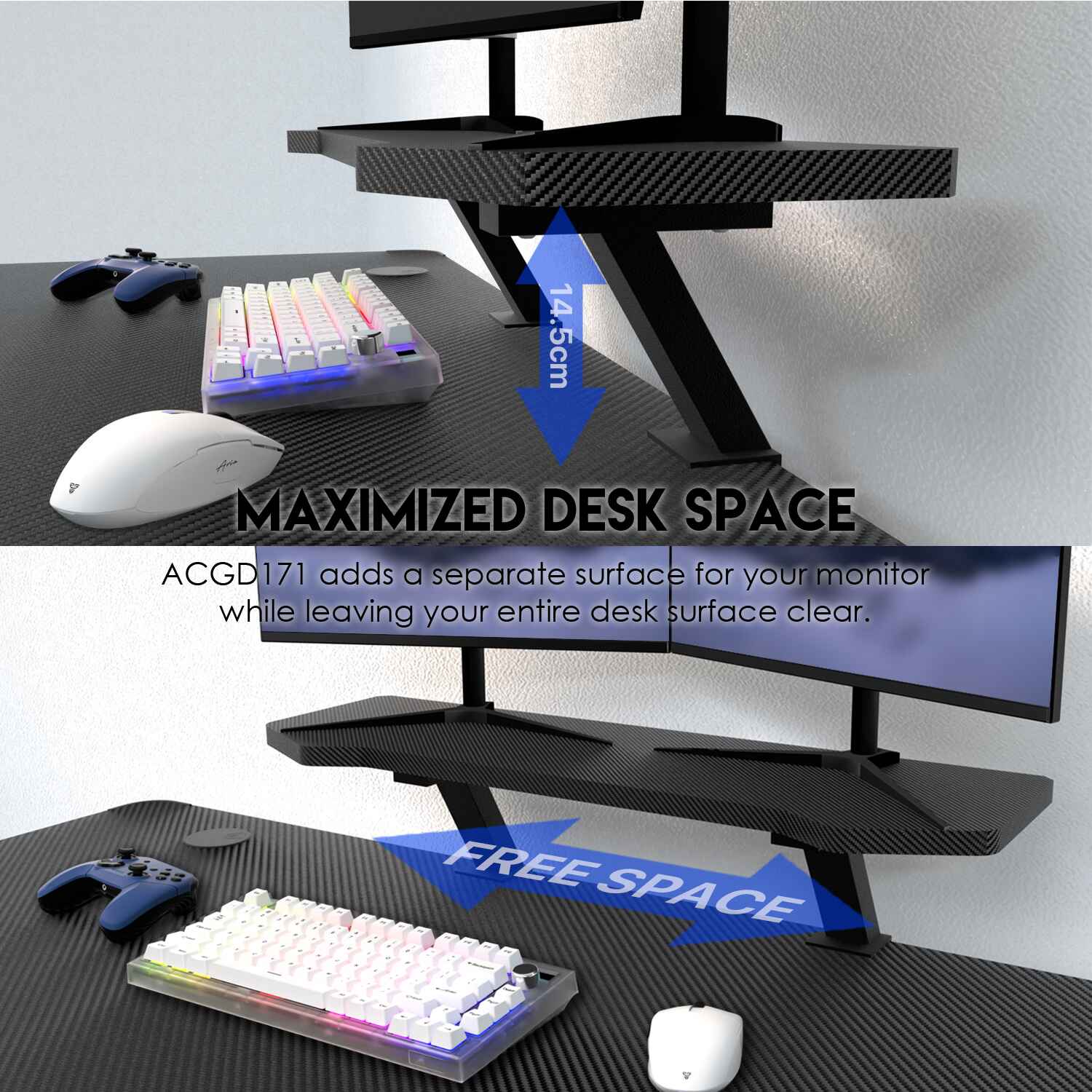 Accessories Desk ACGD171-Maximize Desk Space